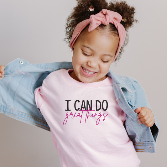I Can Do Great Things Affirmation T-Shirt