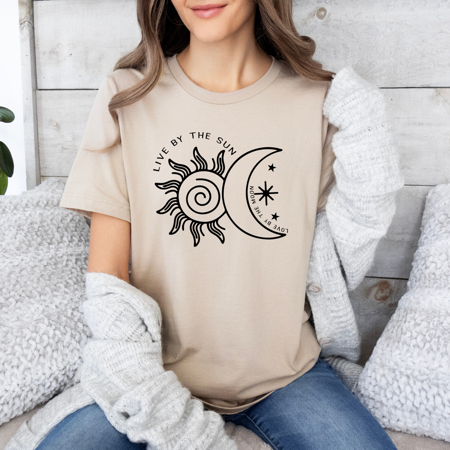 Live by the Sun Love by the Moon T-shirt